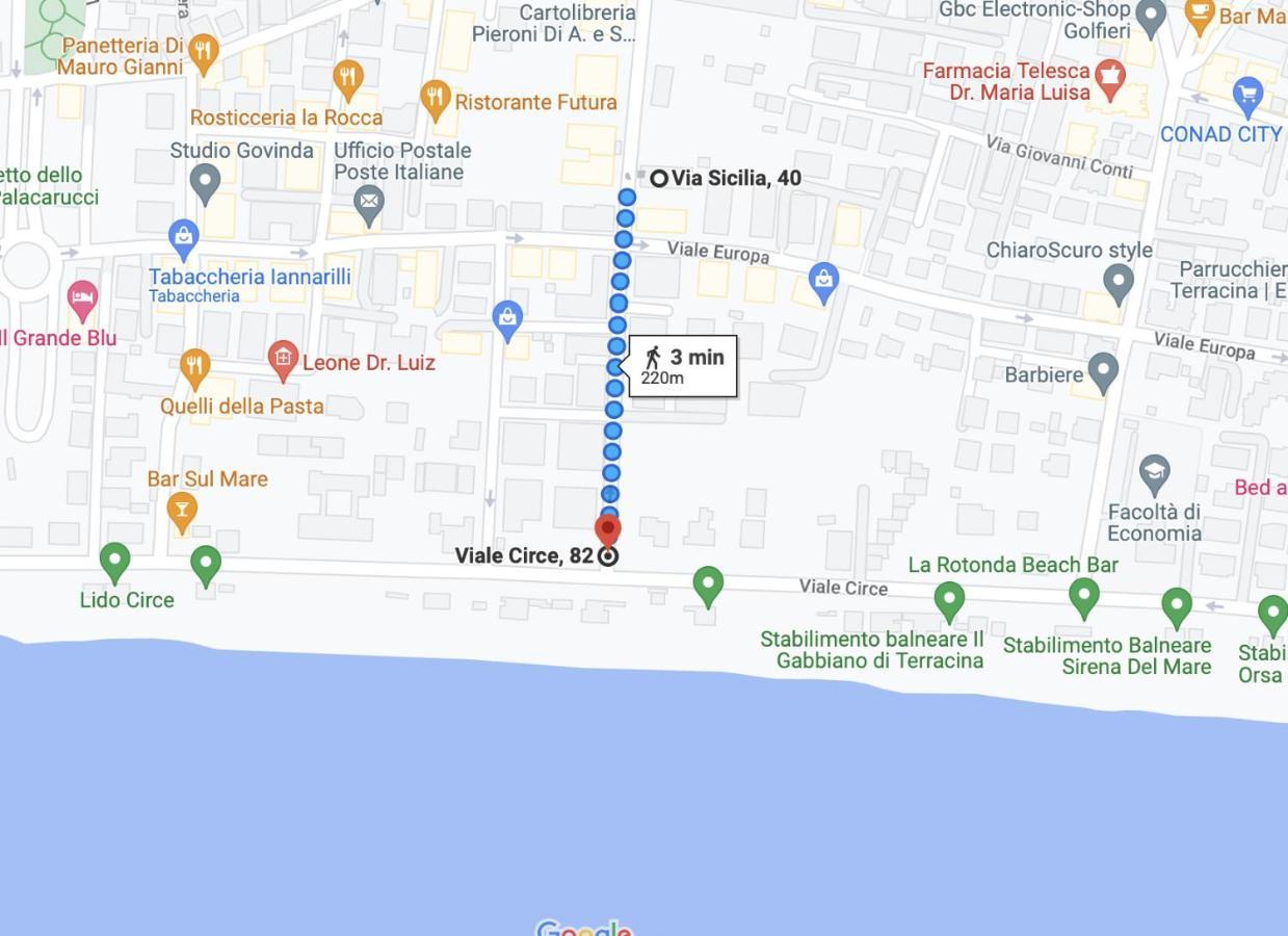 شقة Casa Del Sole, In Via Sicilia Vicino Al Mare تيراتشينا المظهر الخارجي الصورة